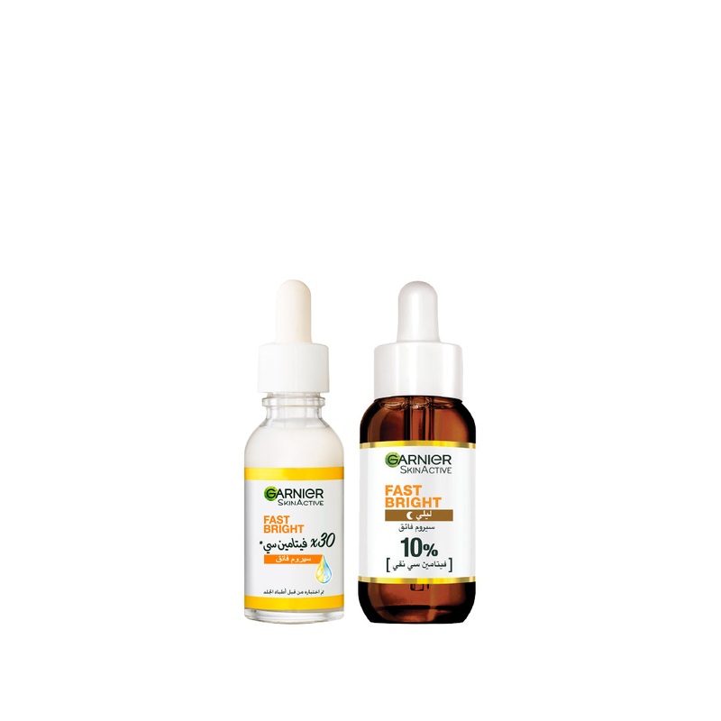 -20% Garnier Fast Bright Day & Night Serums