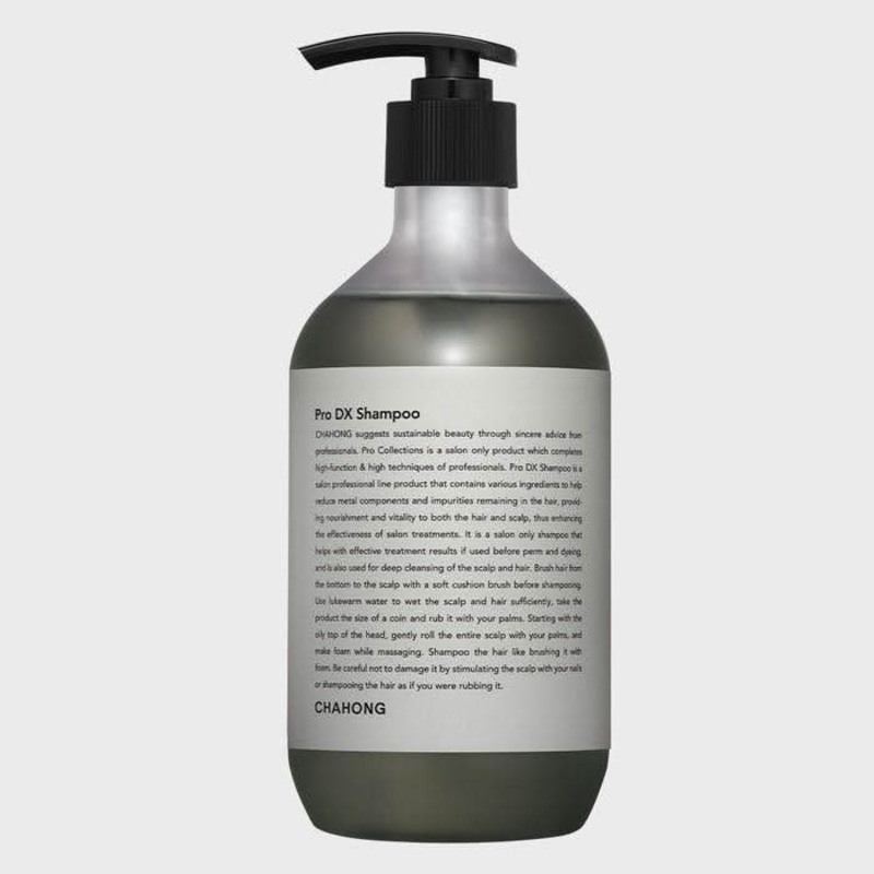 CHAHONG Pro DX Shampoo 500ml | Deep Cleansing & Pre-Treatment Care