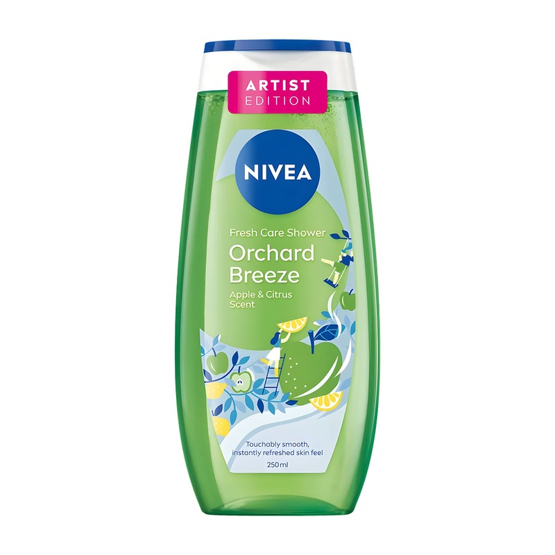 Nivea Orchard Breeze shower gel, 250 mL