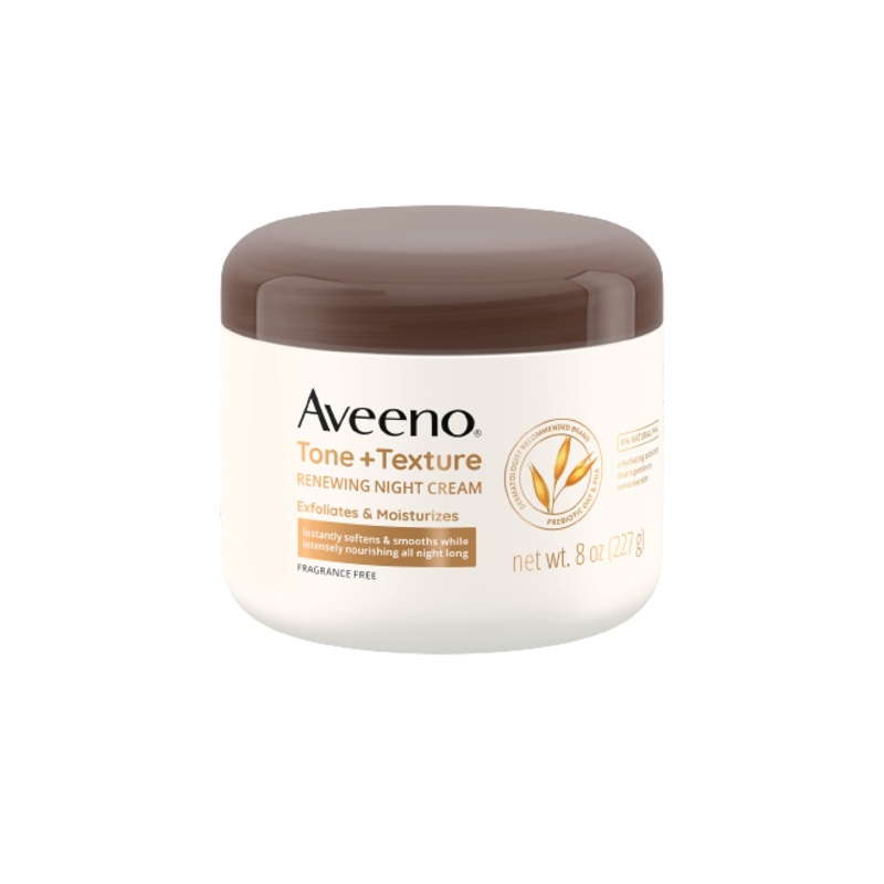 Aveeno Tone + Texture Renewing Night Cream