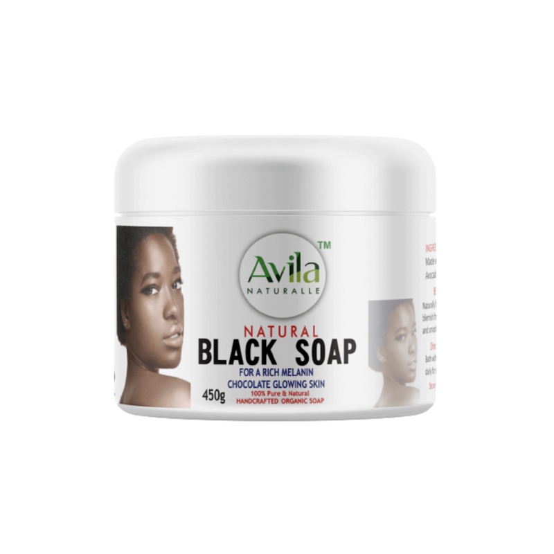 Avila Naturalle Black Soap Chocolate 250G