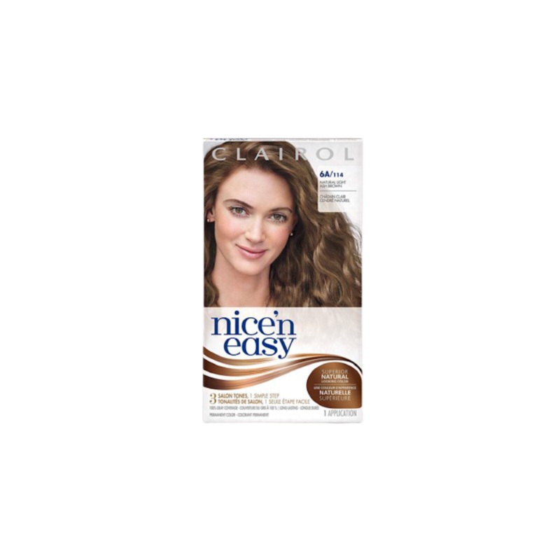 Clairol Dye Natural Light Ash Color 6A