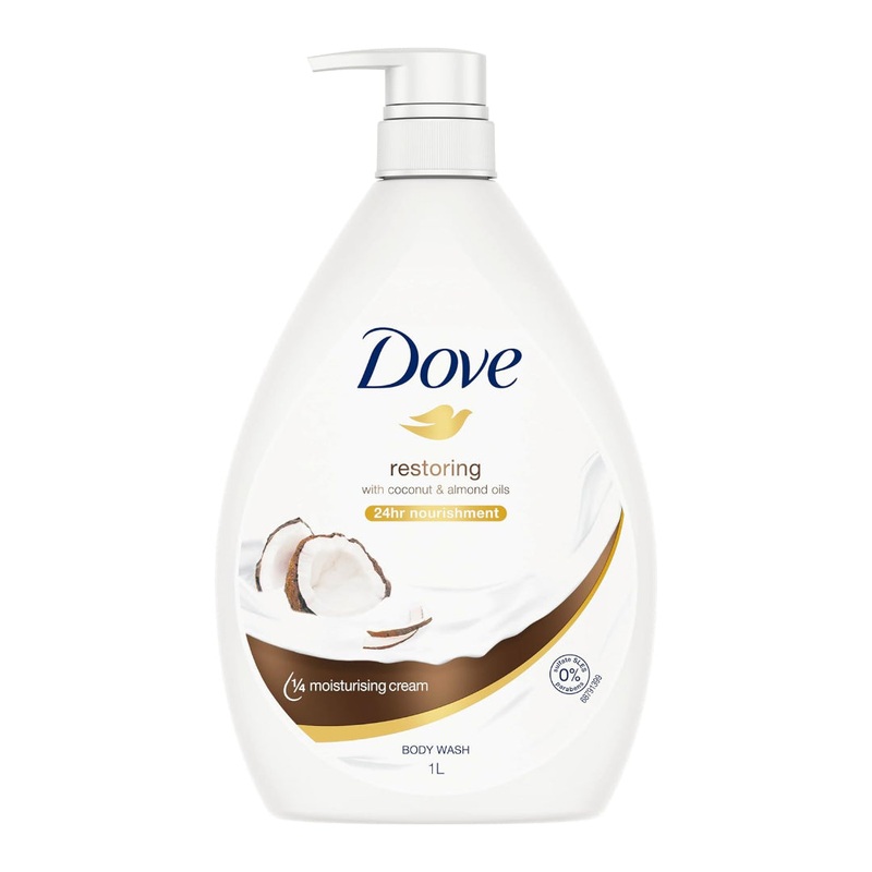 Dove Restoring With Coconut & Almonds Oils 24HR Nourishment Body Wash 1l – AU
