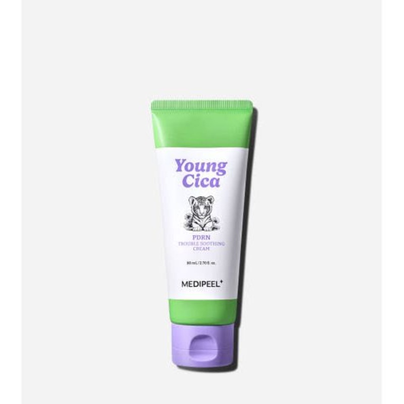MEDIPEEL Young Cica PDRN Trouble Soothing Cream  80ml | Calming, Repairing & Barrier-Strengthening Moisturizer