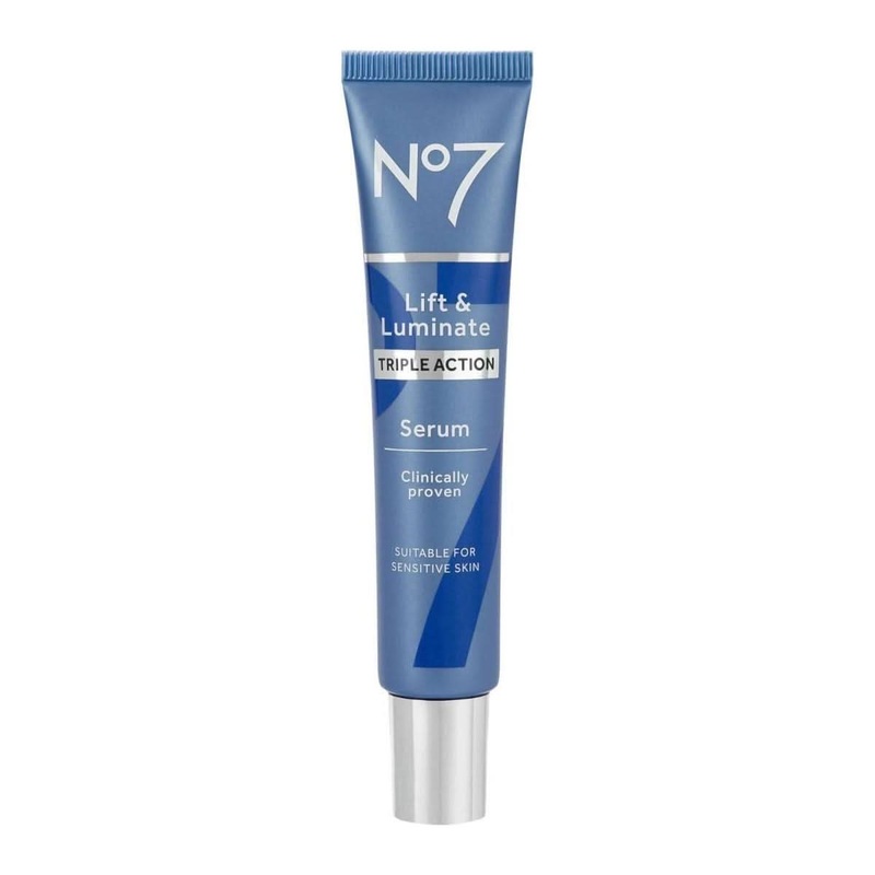No7 Lift & Luminate Triple Action Serum  Advanced Anti-Aging Formula 30ml