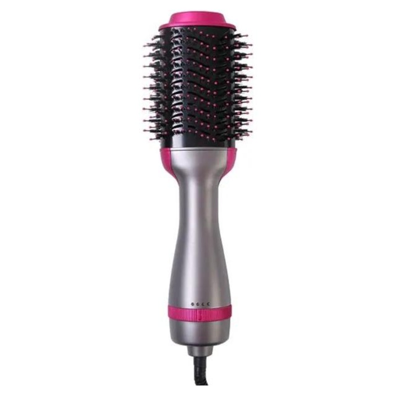 3-in-1 Hot Air Comb | Straighten, Curl & Volumize with Ease Purple European regulations