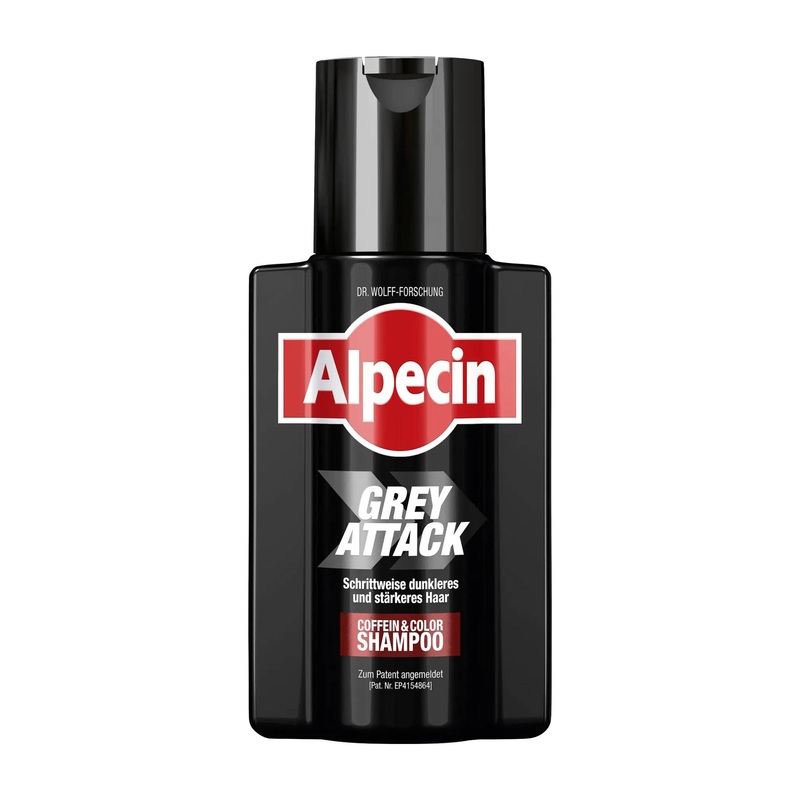 Alpecin Grey Attack caffeine & color shampoo, 200 mL