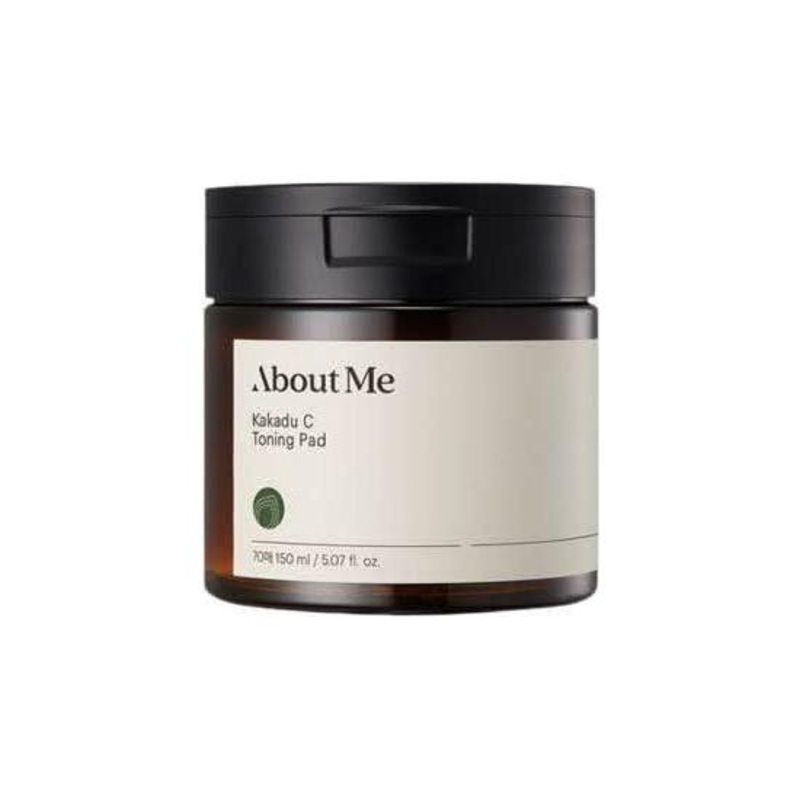 About Me Kakadu C Toning Pad  Brightening & Exfoliating Vitamin C Pads (70 Count, 150ml)