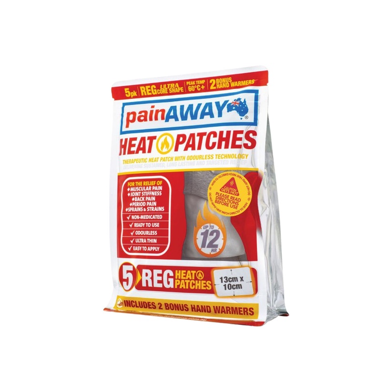 Pain Away Heat Patches Regular5Pack – Pre Order