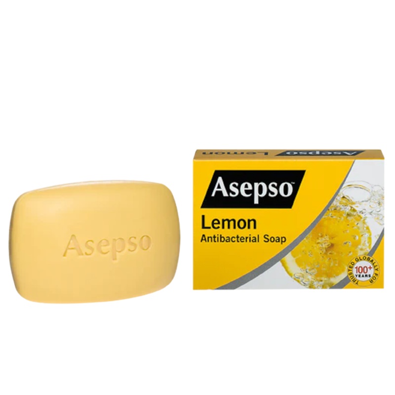Asepso Lemon Antibacterial Soap 150G
