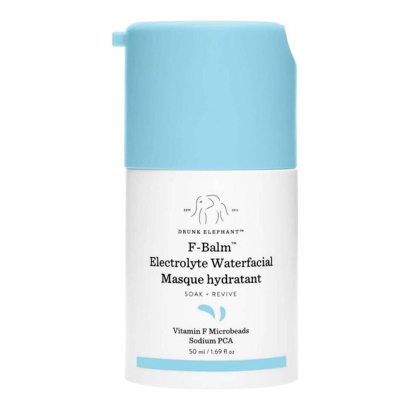 Drunk Elephant F-Balm Electrolyte Waterfacial Mask  50ml | Overnight Hydration & Skin Barrier Repair