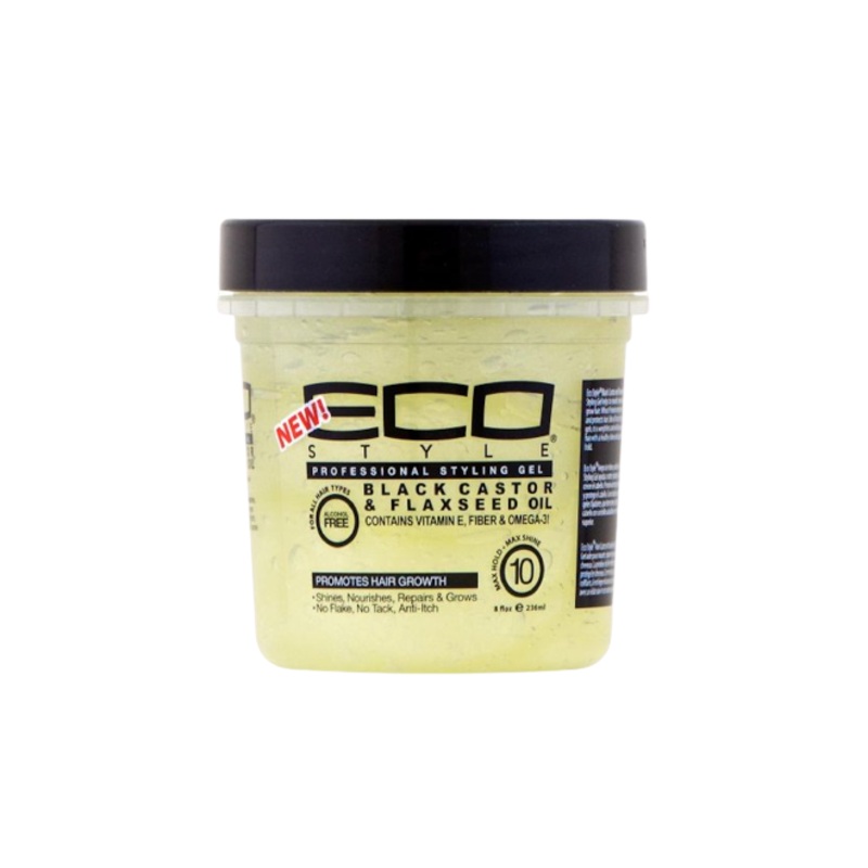 Eco Styler Black Castor And Flaxseed Oil Gel 236ML