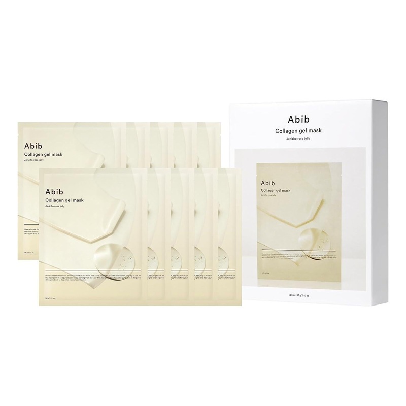 Abib Collagen Gel Mask #Jericho Rose Jelly  Vegan Collagen & Firming Hydrogel Care  35ml x 10ea