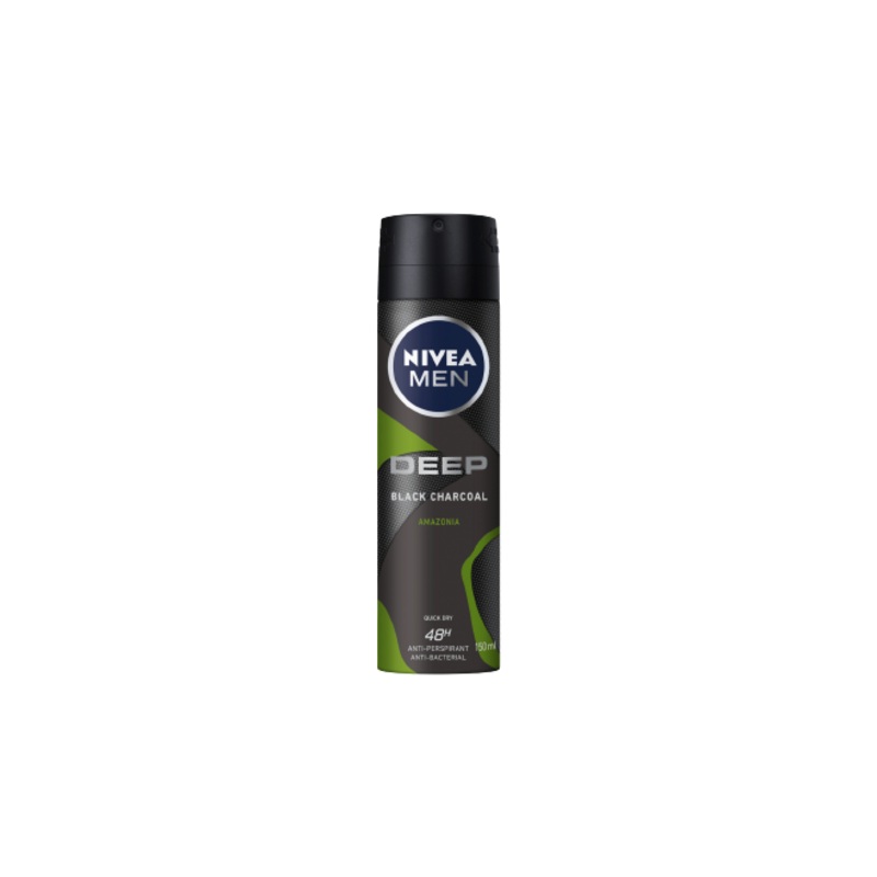 Nivea Deep Black Carbon Amazonia 48H Spray