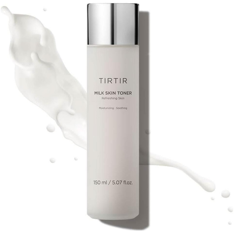 TIRTIR Milk Skin Toner  150ml | Deep Hydration & Brightening with Niacinamide for Glass Skin Glow 5.07 Fl Oz (Pack Of 1)