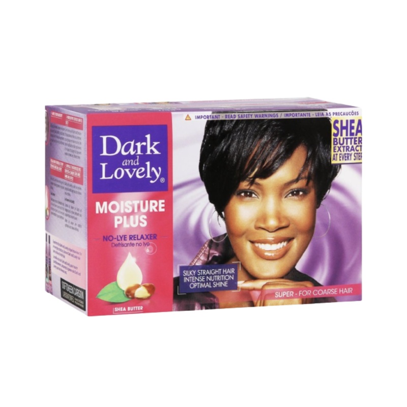 Dark And Lovely No-Lye Hair Relaxer Kit Oil-Infused Caring System Super