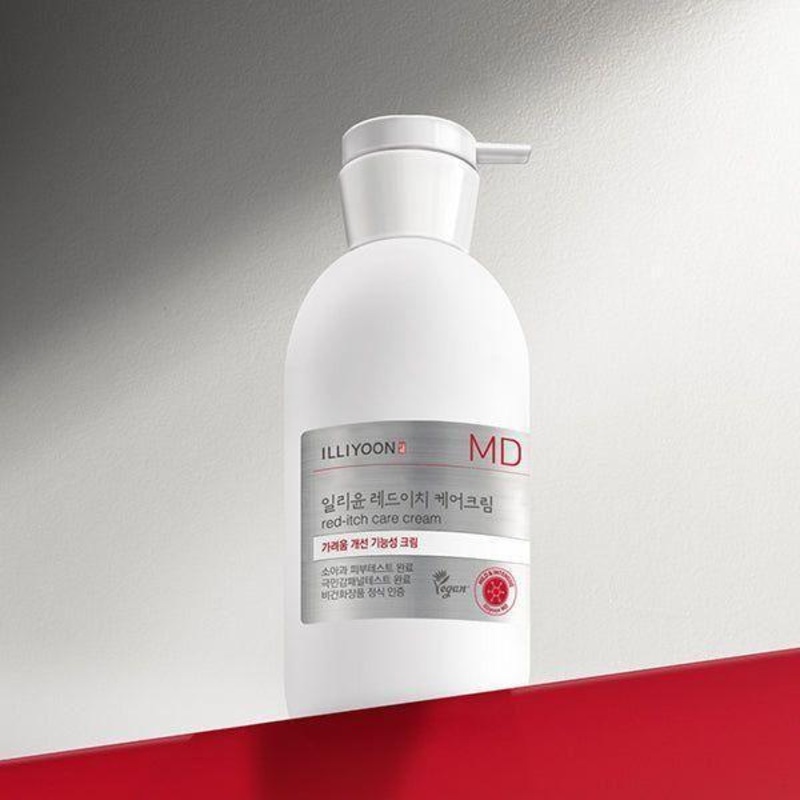 ILLIYOON MD Red-itch Care Cream  330ml | Hypoallergenic, Soothing Cream for Itchy, Sensitive Skin