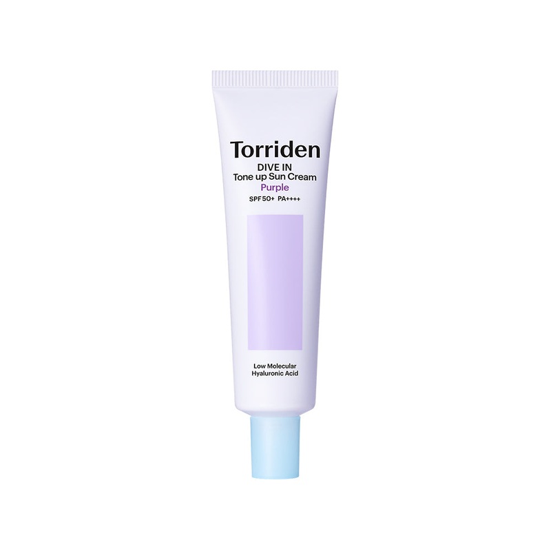 Torriden DIVE IN Purple Tone Up Sunscreen SPF 50+ PA++++  60ml All-in-One Brightening Sunscreen | Tone-Up + UV Protection + Moisture Care