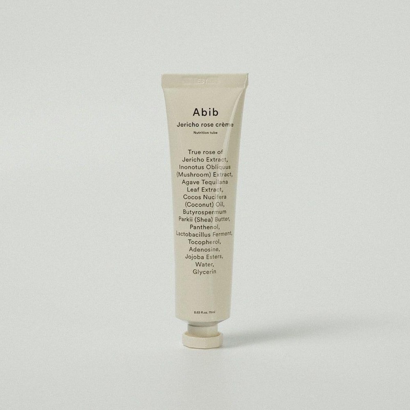 Abib Jericho Rose Crme Nutrition Tube  75ml | Deep Hydration & Anti-Aging Moisturiser