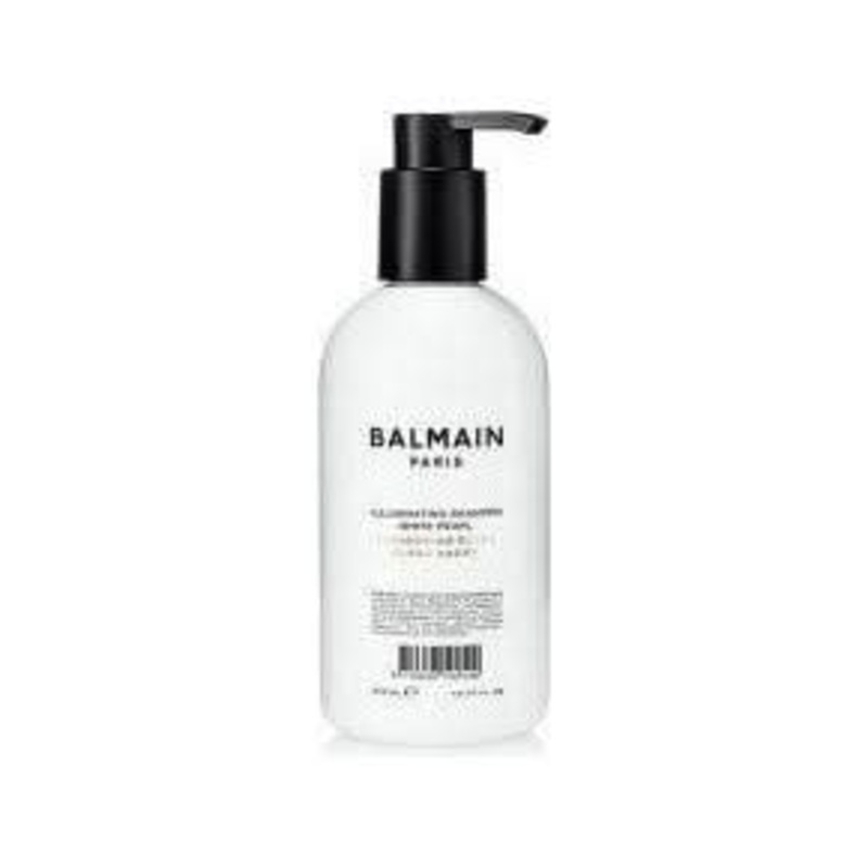 Balmain Paris Illuminating Shampoo White Pearl  300ml | Brightening Shampoo for Blonde & Highlighted Hair