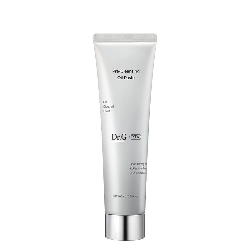 Dr.G RTX Pre-Cleansing Oil Paste  100ml | Warming Pore-Opening Cleanser with Jeju Lava Water, Vitamin C & LHA
