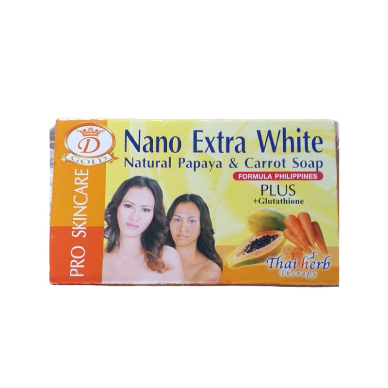 Nano Extra White Natural Carrot Soap