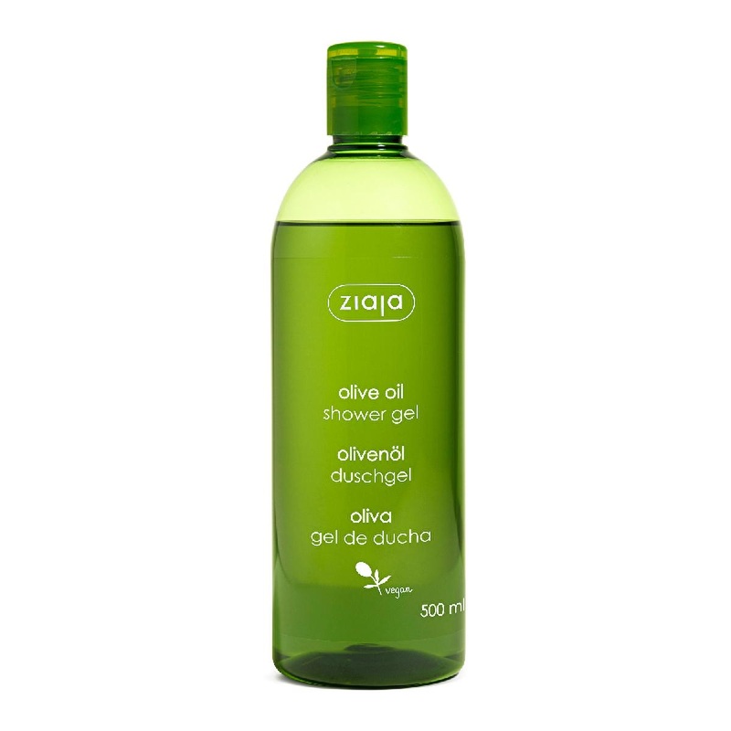 Ziaja Olive Oil Shower Gel – 95% Natural, Gentle, & Moisturizing Body Wash for Dry, Sensitive Skin – 500ml