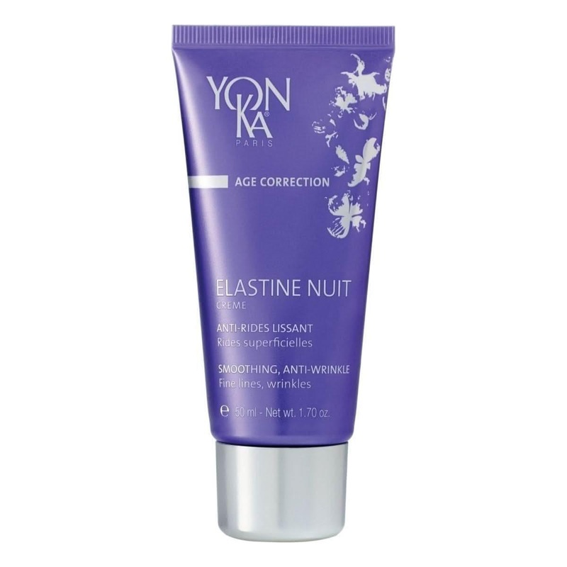 YonKa Paris Elastine Nuit  50ml  Anti-Aging Night Cream with Elastin & Soy Peptides for Firmer, Smoother Skin