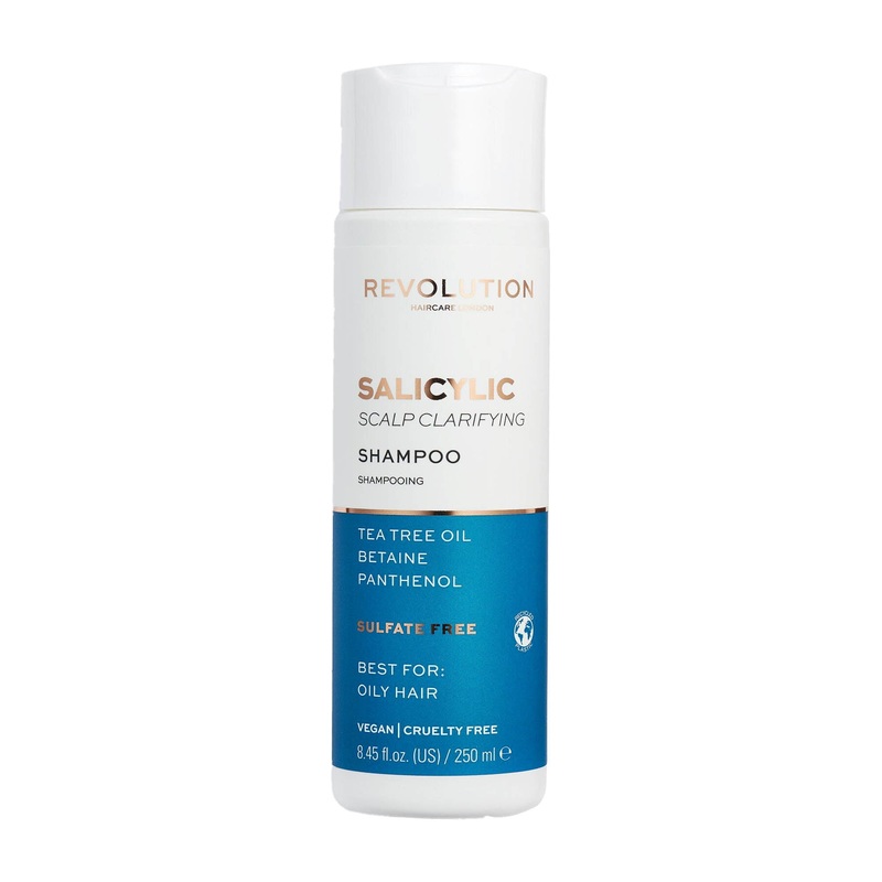 REVOLUTION Salicylic scalp clarifying shampoo for oily hair, 250 mL