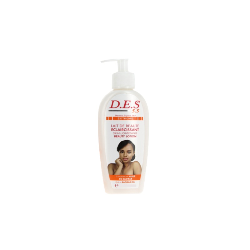 D.E.S Skin Lightening Beauty Lotion 250ML