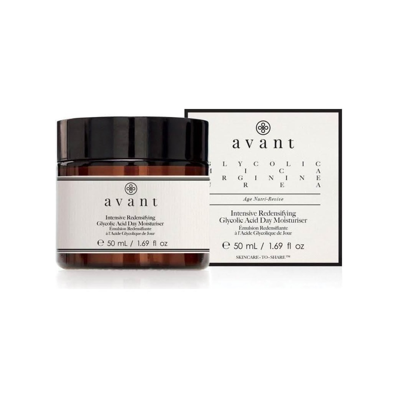 Avant Skincare Intensive Redensifying Glycolic Acid Day Moisturiser  50ml | Firming & Brightening Anti-Ageing Cream