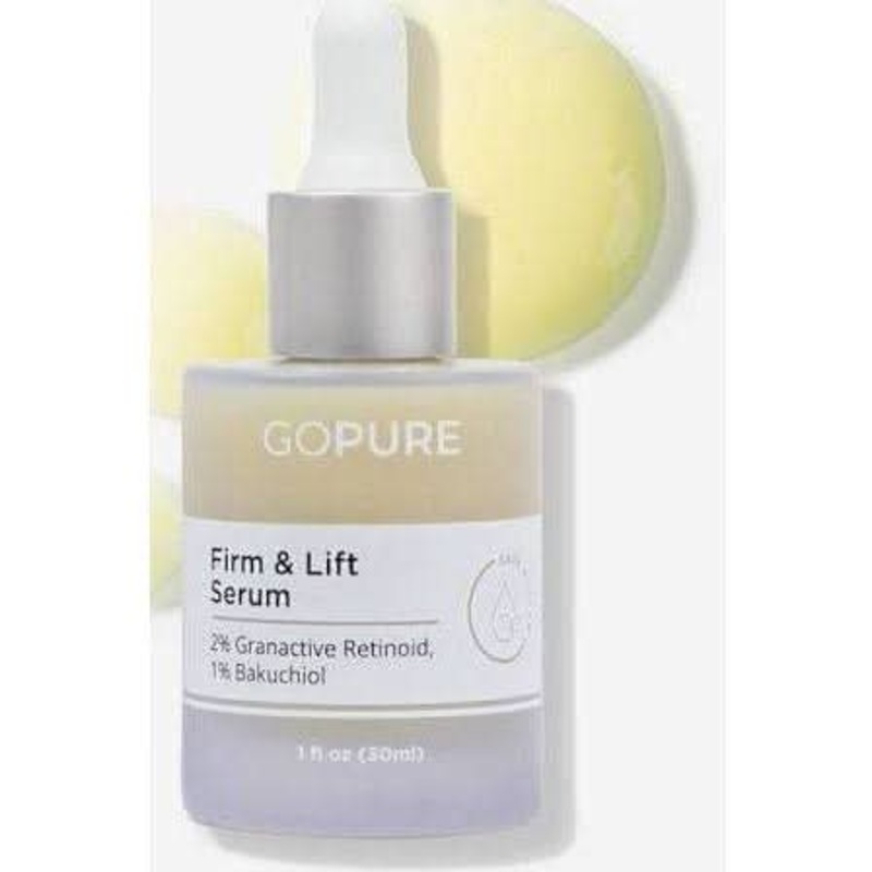 Go Pure Firm & Lift Serum – 30ml | Advanced Retinol & Bakuchiol Anti-Aging Formula New Packaging
