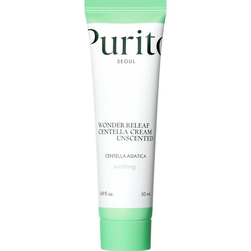 PURITO Seoul Wonder Releaf Centella Cream Unscented – 50ml | Soothes & Reduces Redness