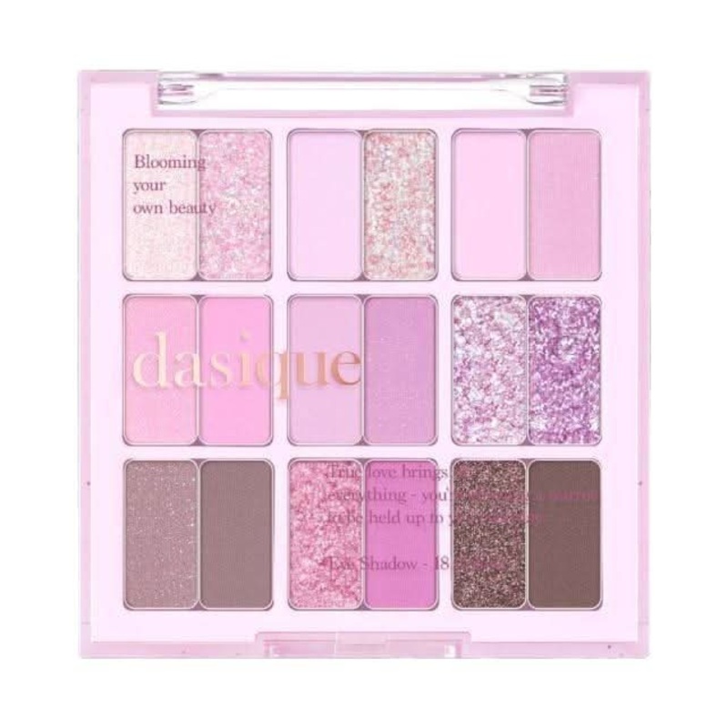Dasique Eyeshadow Palette  #18 Berry Smoothie | Cool-Toned Berry Shades
