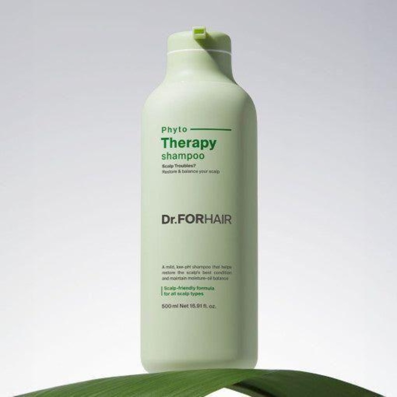 Dr.FORHAIR Phyto Therapy Shampoo  500ml | Soothing & pH-Balanced Scalp Care
