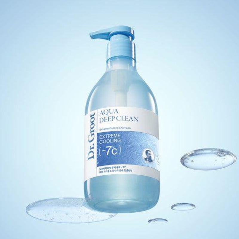 Dr.Groot Aqua Deep Clean Extreme Cooling Shampoo  330ml | Scalp Purification & Strengthening