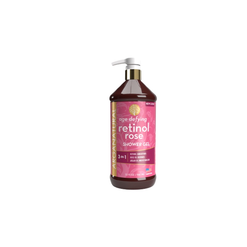 Arganatural Age Defying Retinol Rose Shower