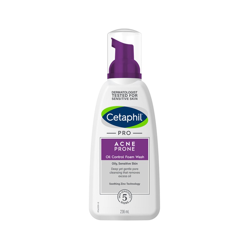 Cetaphil Pro Acne Prone Oil Control Foam Wash 236ml