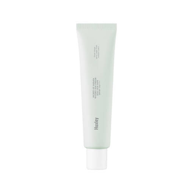 Huxley Watery Sun Cream Stay Sun Safe SPF50+ PA++++  Ultra-Light, Hydrating Vegan Sunscreen  70ml