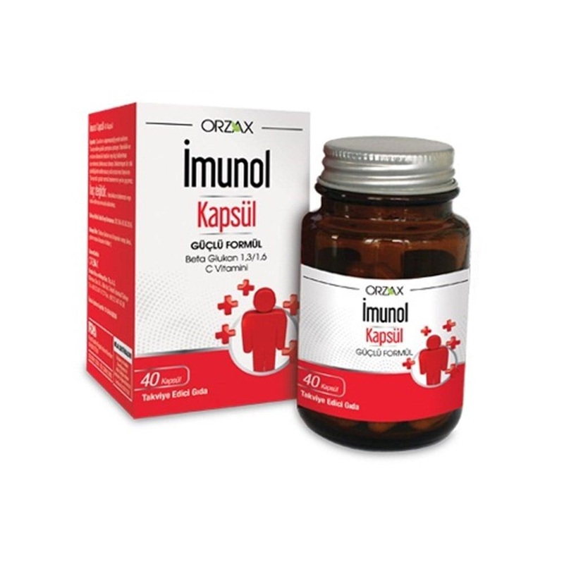 _munol – Immune Boosting Dietary Supplement with Beta Glukan and Vitamin C – 40 Capsules