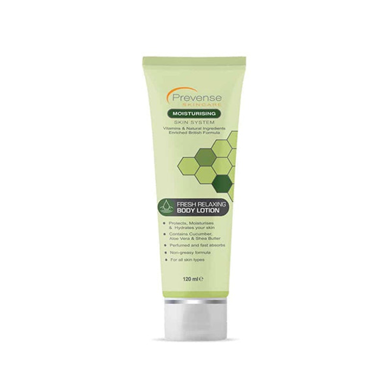 Prevense Fresh Relaxing Body Lotion For All Skin Types 120ml
