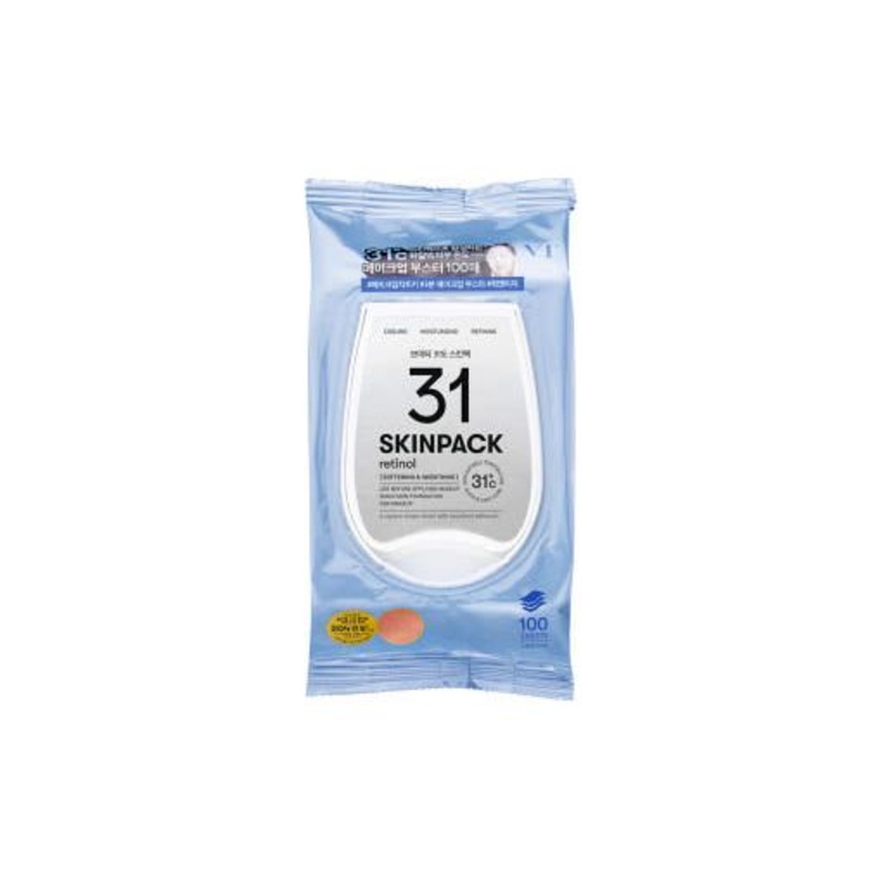 VT Smooth 31C Skin Pack  210g | 100 Vegan Cooling Pads for Instant Hydration & Radiance