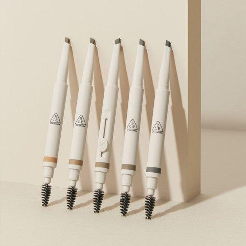3CE Easy Brow Designing Pencil 0.13g | Long-Lasting & Natural Brow Definition 01 LIGHT BLONDE