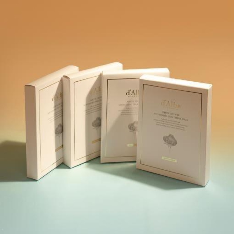d’Alba White Truffle Nourishing Treatment Mask  25ml x 20ea | Intense Hydration & Radiance