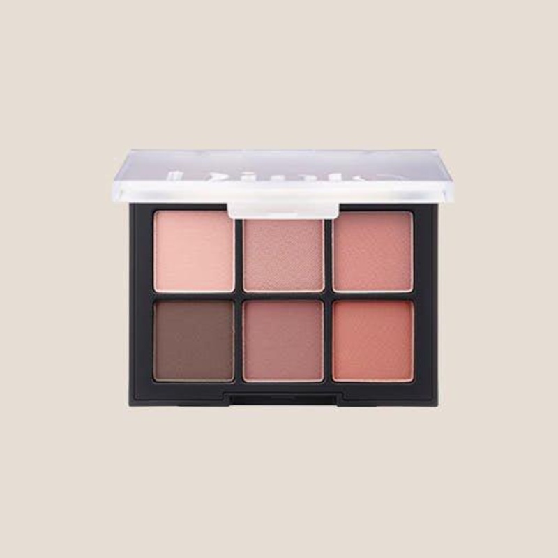 Dinto Blur-Finish Shadow  5.4g  #708 J.L. Long  Neutral Red-Toned Eyeshadow for a Soft, Atmospheric Look