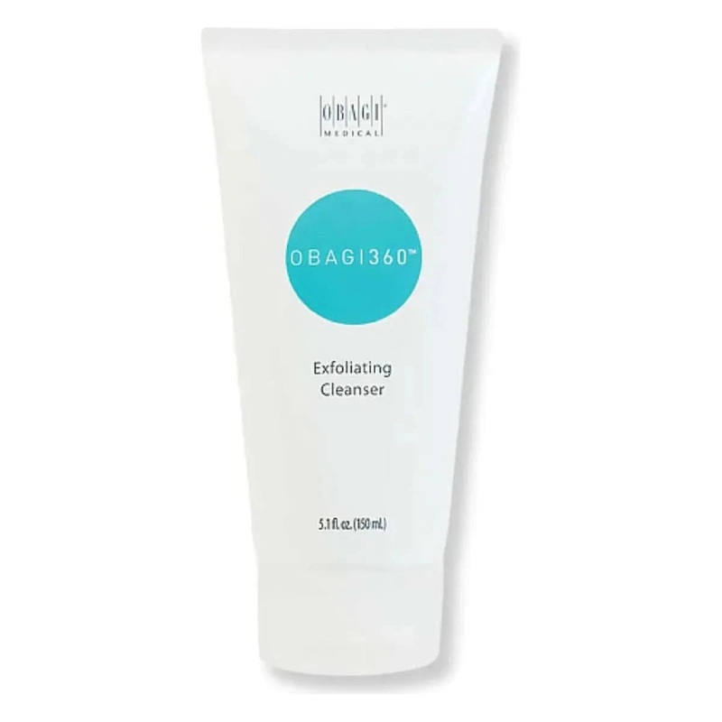 Obagi360 Exfoliating Cleanser  150ml | Dual-Action Cleanser for Radiance, Smoothness & Pore Refinement