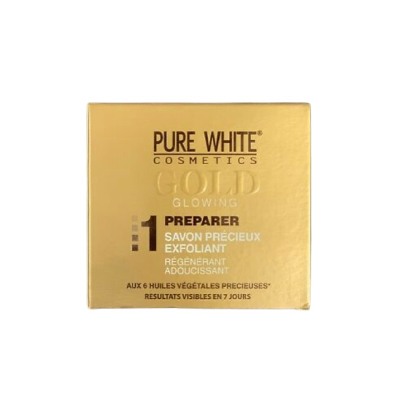 Pure White Gold Bar Soap 150G