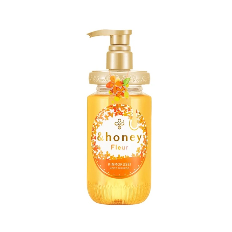 &Honey Fleur Kinmokusei Moist Shampoo – 450ml