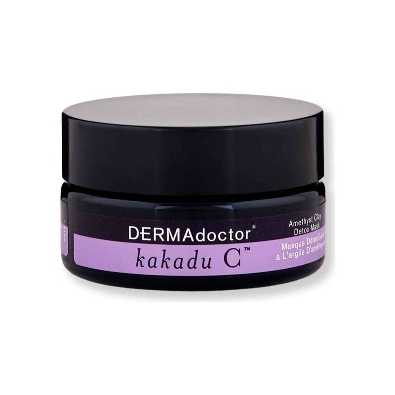 DermaDoctor Kakadu C Amethyst Clay Detox Mask  50ml | Detoxify & Brighten