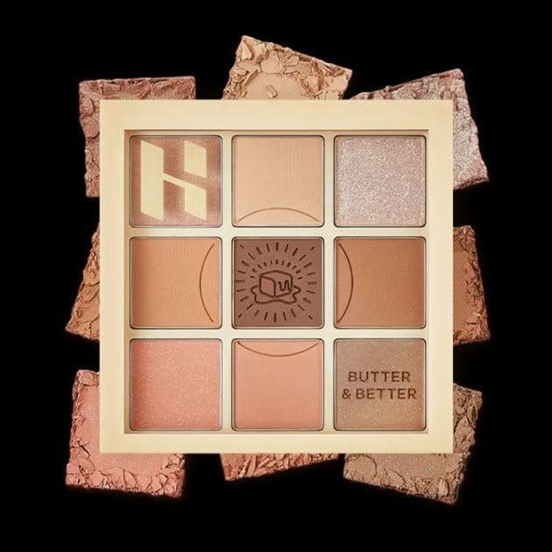 HOLIKA HOLIKA My Fave Mood Eye Palette Butter & Better Collection 8g #ANG BUTTER | Soft, Versatile Shades